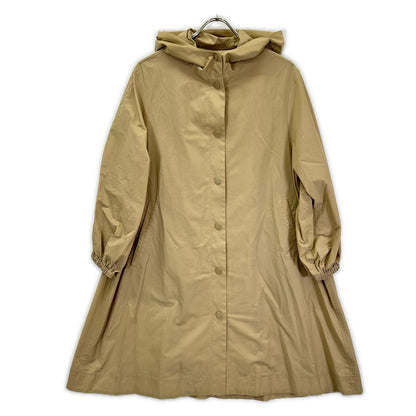 BALLSEY ボールジー ベージュ ライトタフタ フーデットコート コート