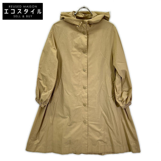 BALLSEY ボールジー ベージュ ライトタフタ フーデットコート コート