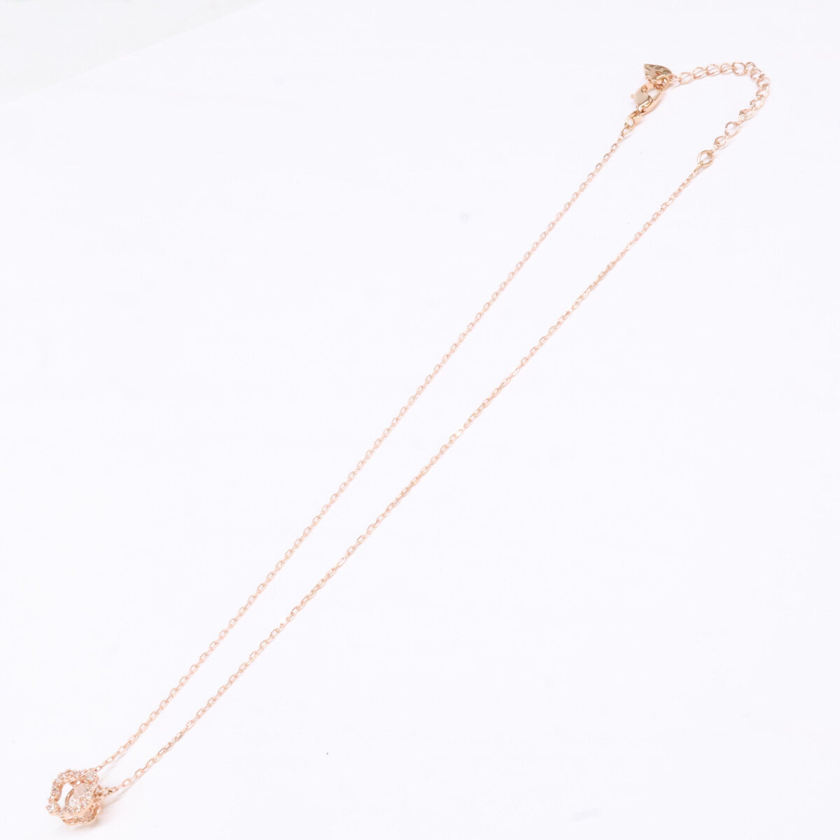 SWAROVSKI スワロフスキー 【新品同様】5642928 18Kローズゴールドコーティング クローバー Una ネックレス