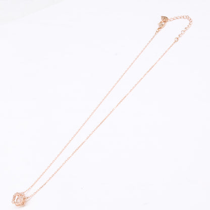 SWAROVSKI スワロフスキー 【新品同様】5642928 18Kローズゴールドコーティング クローバー Una ネックレス