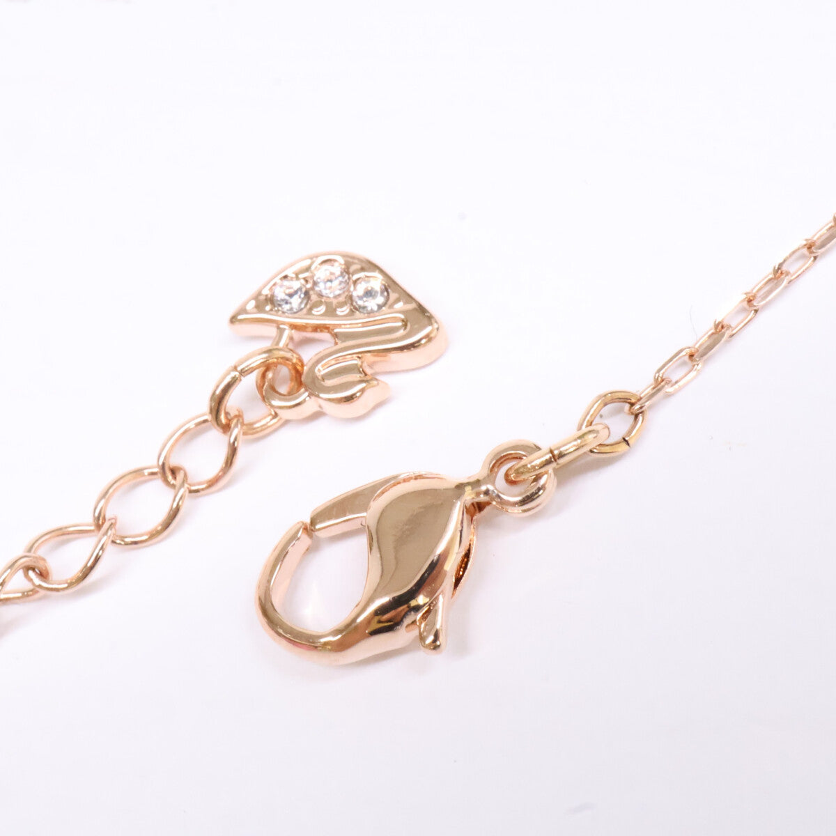 SWAROVSKI スワロフスキー 【新品同様】5642928 18Kローズゴールドコーティング クローバー Una ネックレス