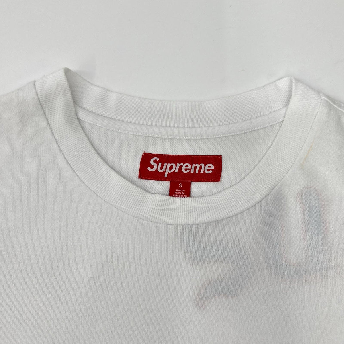 Supreme シュプリーム 25年 ホワイト Brushed Arc S トップス