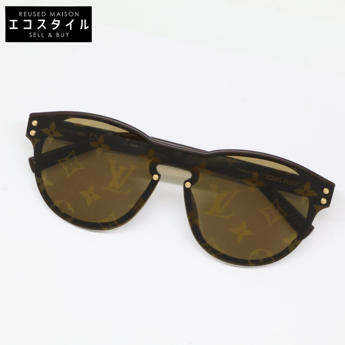 LOUIS VUITTON ルイヴィトン 【美品】Z1487 サングラス・LVワイメア ラウンド サングラス