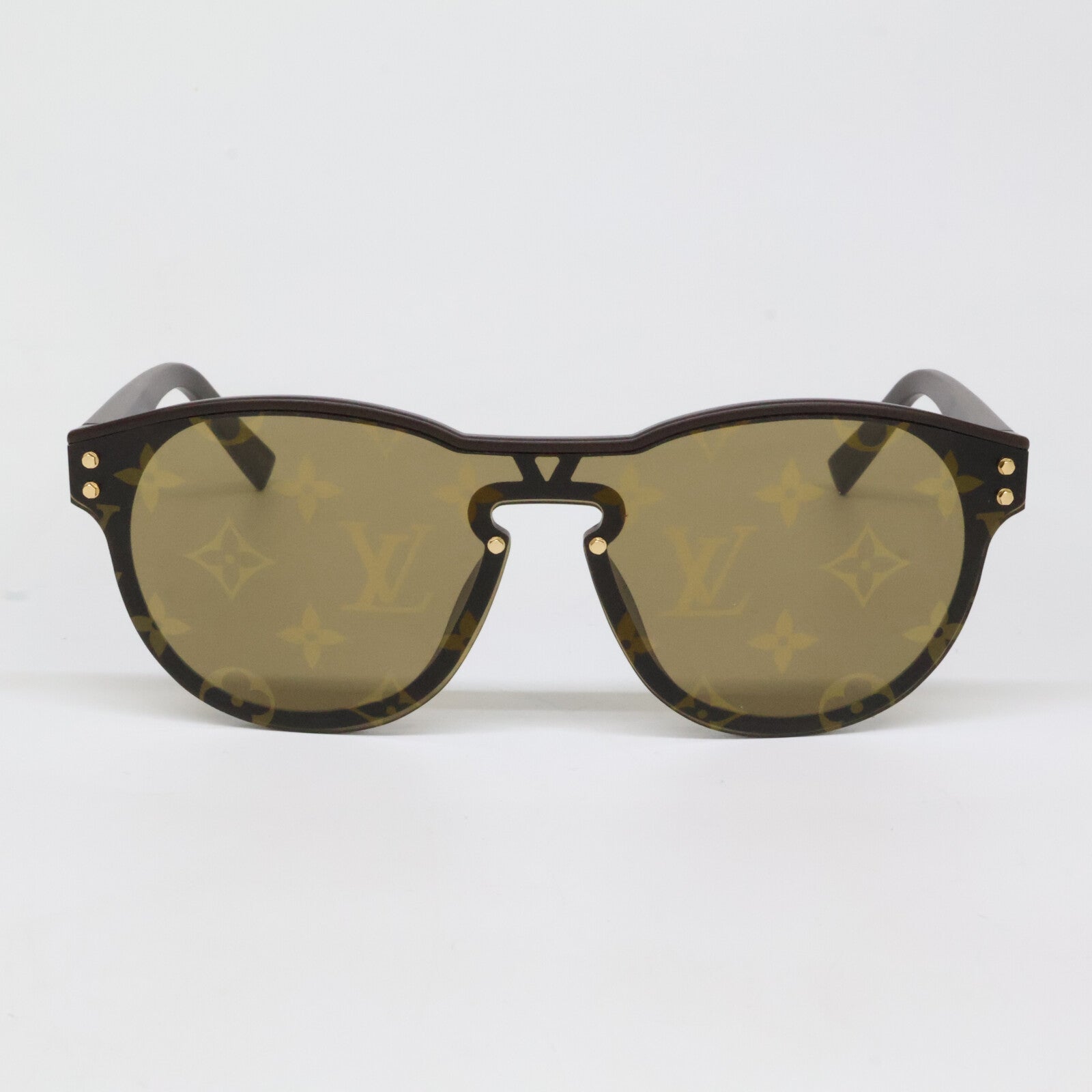 LOUIS VUITTON ルイヴィトン 【美品】Z1487 サングラス・LVワイメア ラウンド サングラス