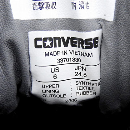 converse コンバース 新品同様 オールスター PS サイドゴア HI シューズ レディース ネイビー 24.5cm 33701330 シューズ