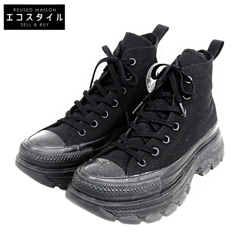 converse コンバース オールスター 100 トレックウエーブ MN HI シューズ レディース 黒 ブラック 24.5cm 1SD189 シューズ