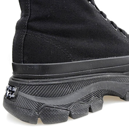 converse コンバース オールスター 100 トレックウエーブ MN HI シューズ レディース 黒 ブラック 24.5cm 1SD189 シューズ