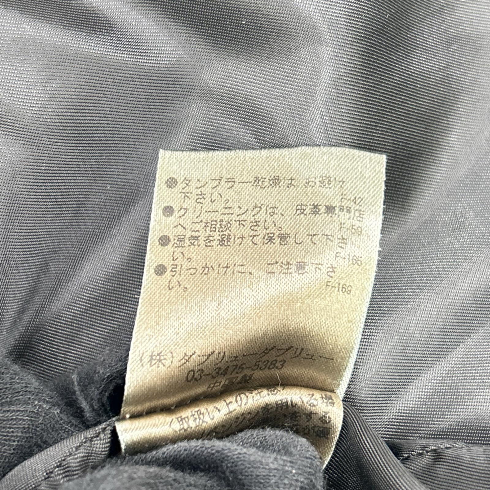 BUFFALO BOBS バッファローボブス ブラック gimmick 匠レザー KNIGHT ドレープ ライダースジャケット ジャケット