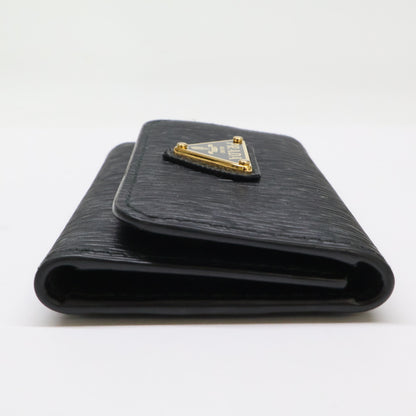 PRADA プラダ 【美品】1PG222 サフィアーノメタル レザー キーケース