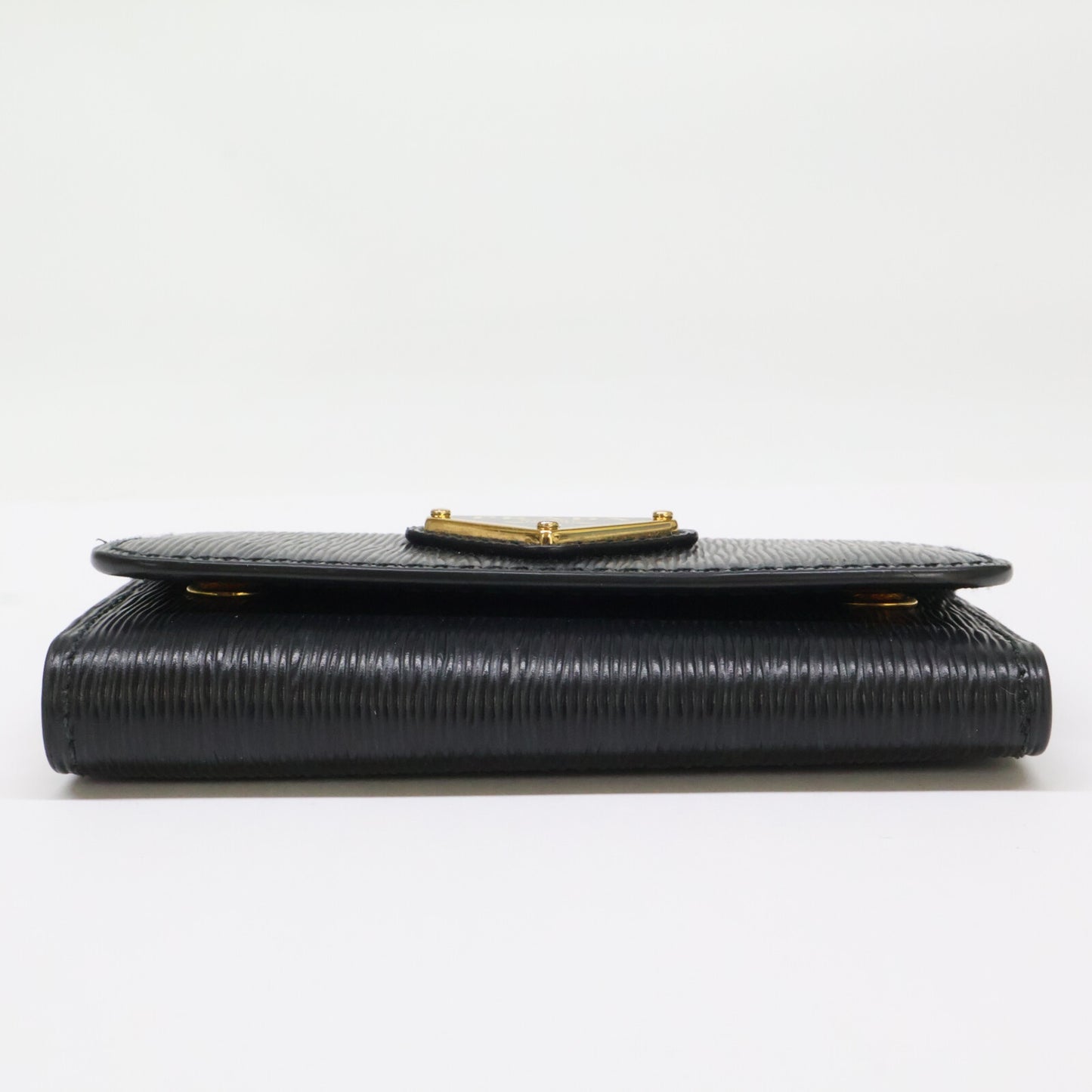 PRADA プラダ 【美品】1PG222 サフィアーノメタル レザー キーケース