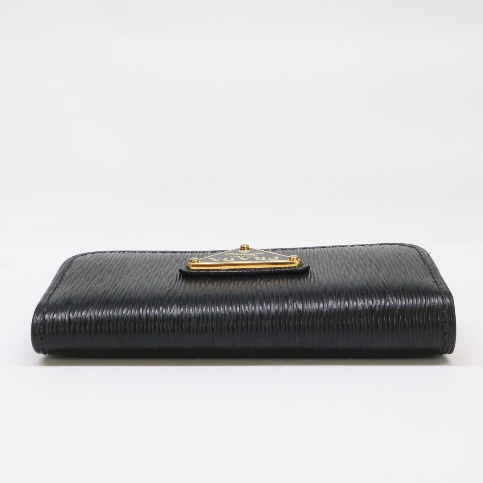 PRADA プラダ 【美品】1PG222 サフィアーノメタル レザー キーケース