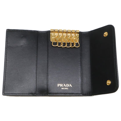 PRADA プラダ 【美品】1PG222 サフィアーノメタル レザー キーケース