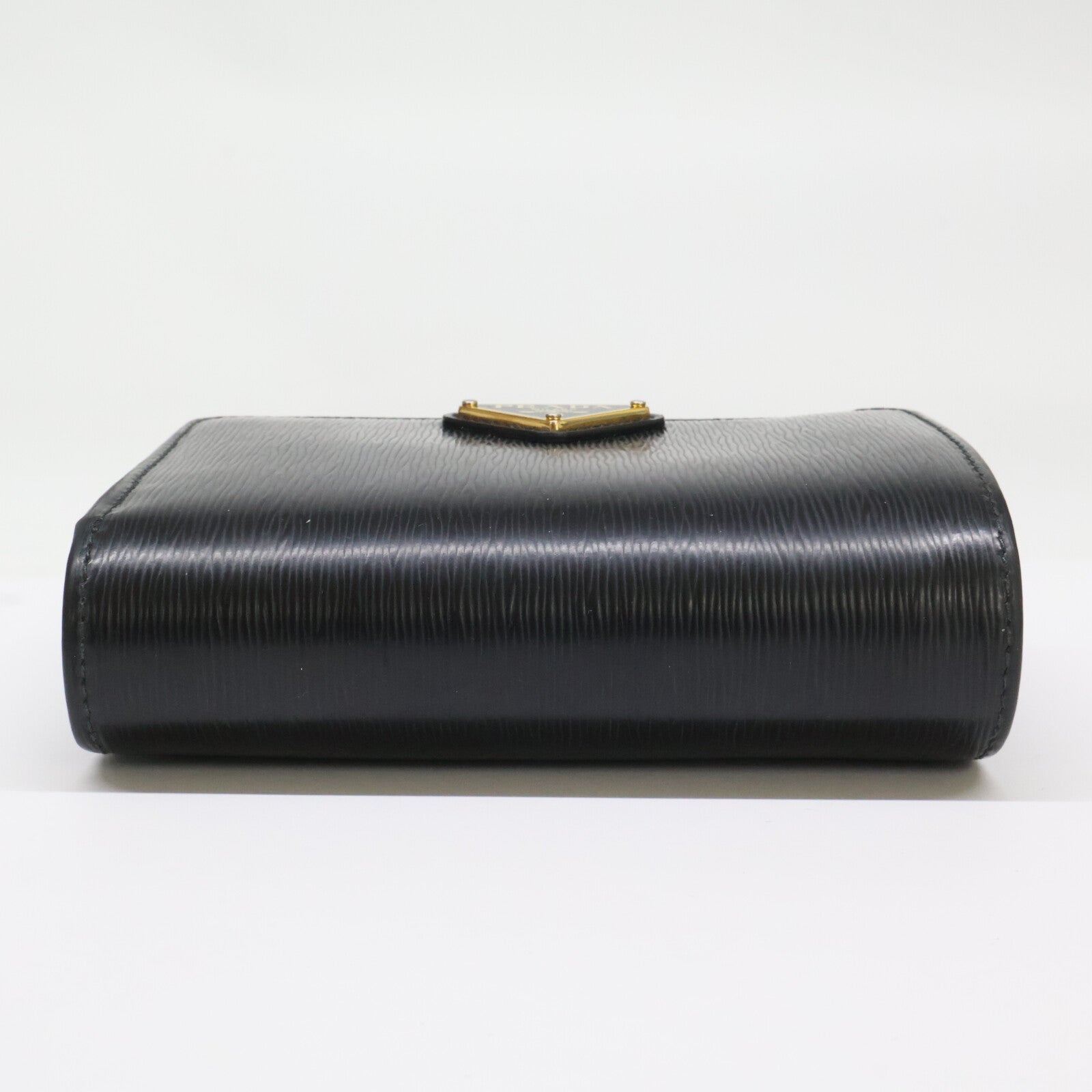 PRADA プラダ 1ML018 ヴィッテロムーブレザー トライアングルウォレット 二つ折り財布（小銭入れあり）