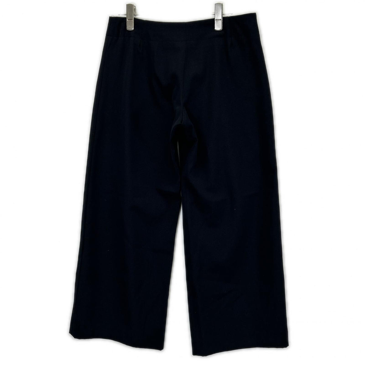 yohjiyamamoto Yohji Yamamoto black side-stripe wide-leg pants bottoms