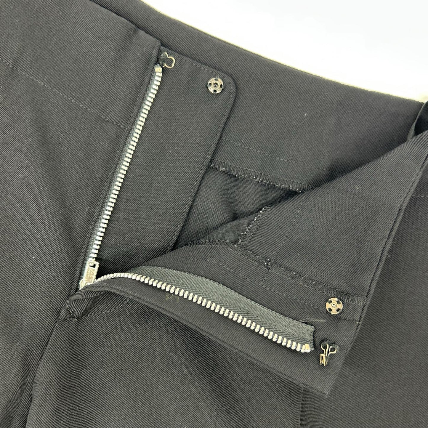yohjiyamamoto ヨウジヤマモト ブラック サイドライン ワイドパンツ ボトムス