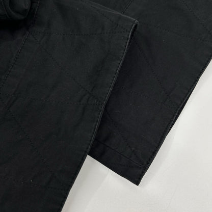 Y's ワイズ YU-P83-002 BORN PRODUCT ブラック ドロスト ワイド クロップドパンツ ボトムス