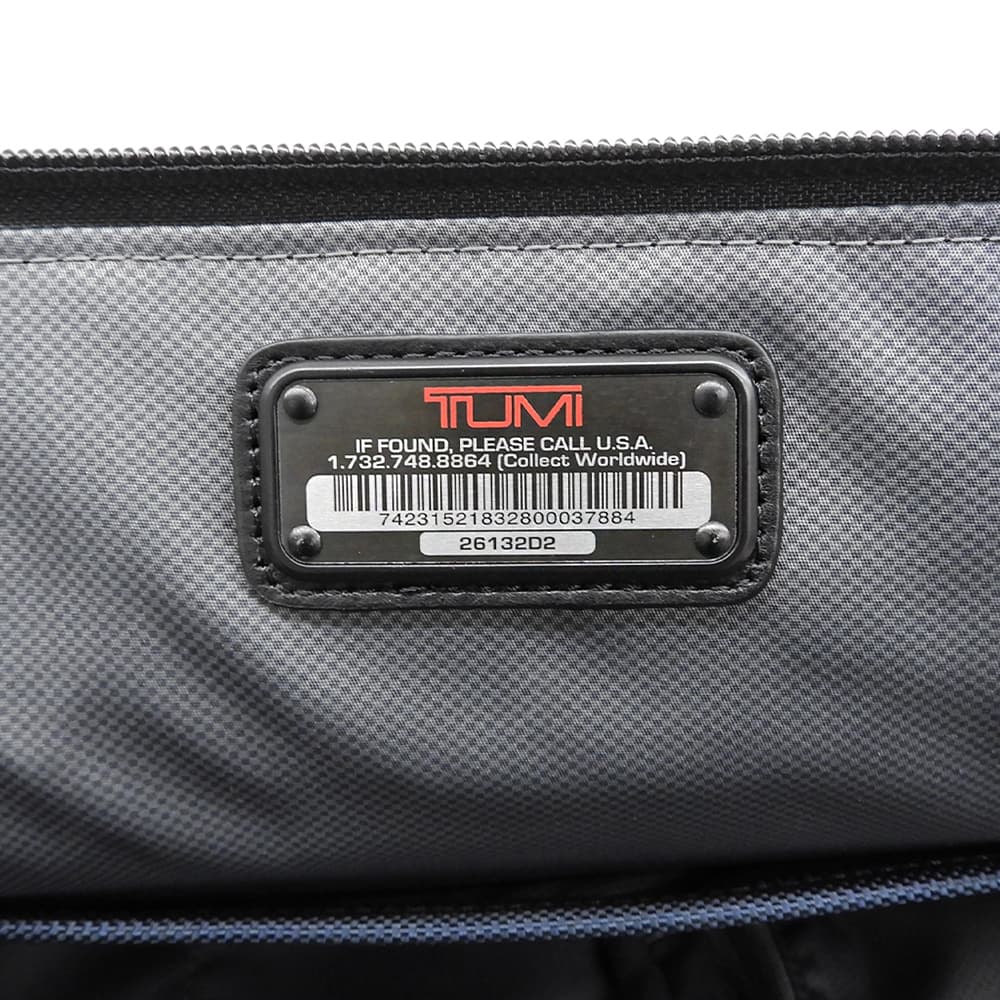 TUMI トゥミ アルファ2 オーガナイザー ブリーフ 2WAY ビジネスバッグ メンズ ブラック 26132D2 ビジネスバッグ ブリーフケース