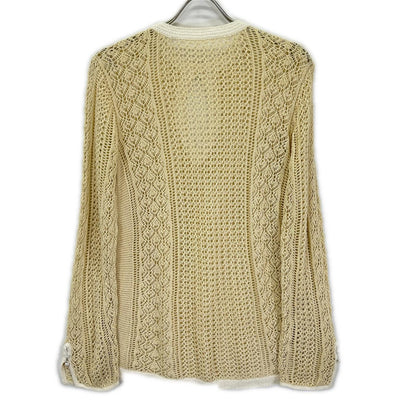 TODAYFUL トゥデイフル 12220519 ベージュ Pattern Lace Knit トップス