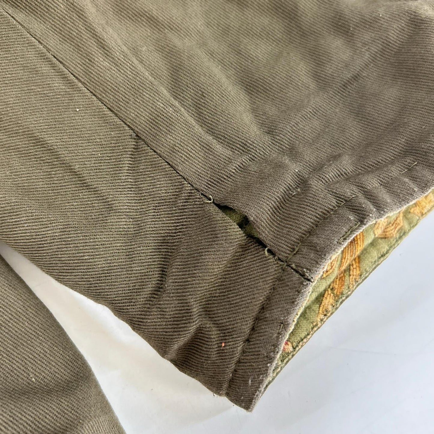HERMES エルメス ヴィンテージ コットン ハーフ コート