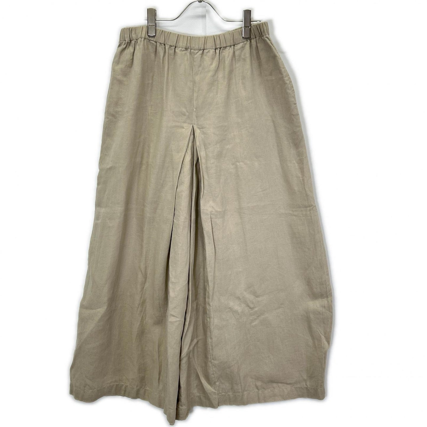 JOURNALSTANDARD ジャーナルスタンダード 26年 ブラウン リネン100 タックキュロット パンツ ボトムス
