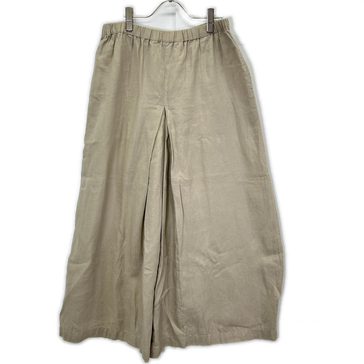 JOURNALSTANDARD Journal Standard 26 Brown 100% Linen Pleated Culottes Pants Bottoms