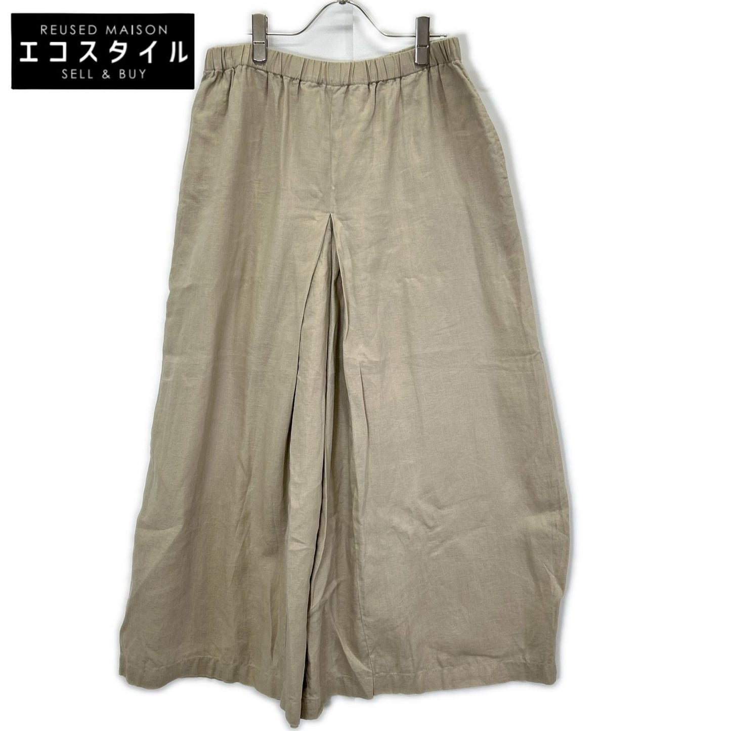 JOURNALSTANDARD ジャーナルスタンダード 26年 ブラウン リネン100 タックキュロット パンツ ボトムス