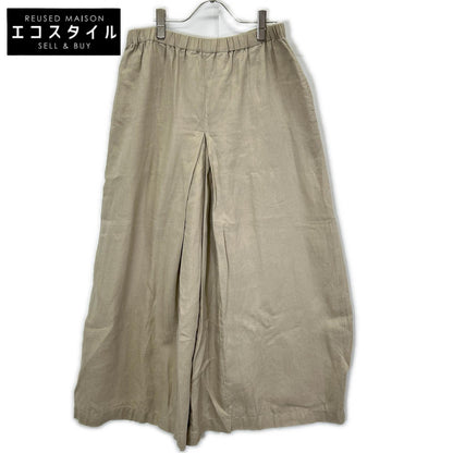 JOURNALSTANDARD ジャーナルスタンダード 26年 ブラウン リネン100 タックキュロット パンツ ボトムス