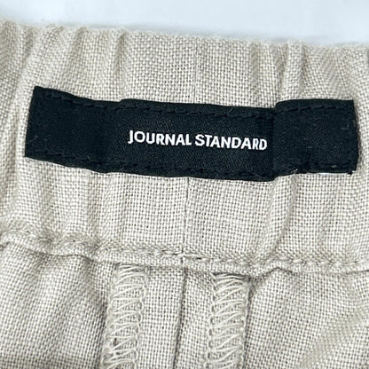 JOURNALSTANDARD ジャーナルスタンダード 26年 ブラウン リネン100 タックキュロット パンツ ボトムス