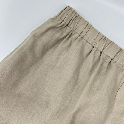 JOURNALSTANDARD ジャーナルスタンダード 26年 ブラウン リネン100 タックキュロット パンツ ボトムス