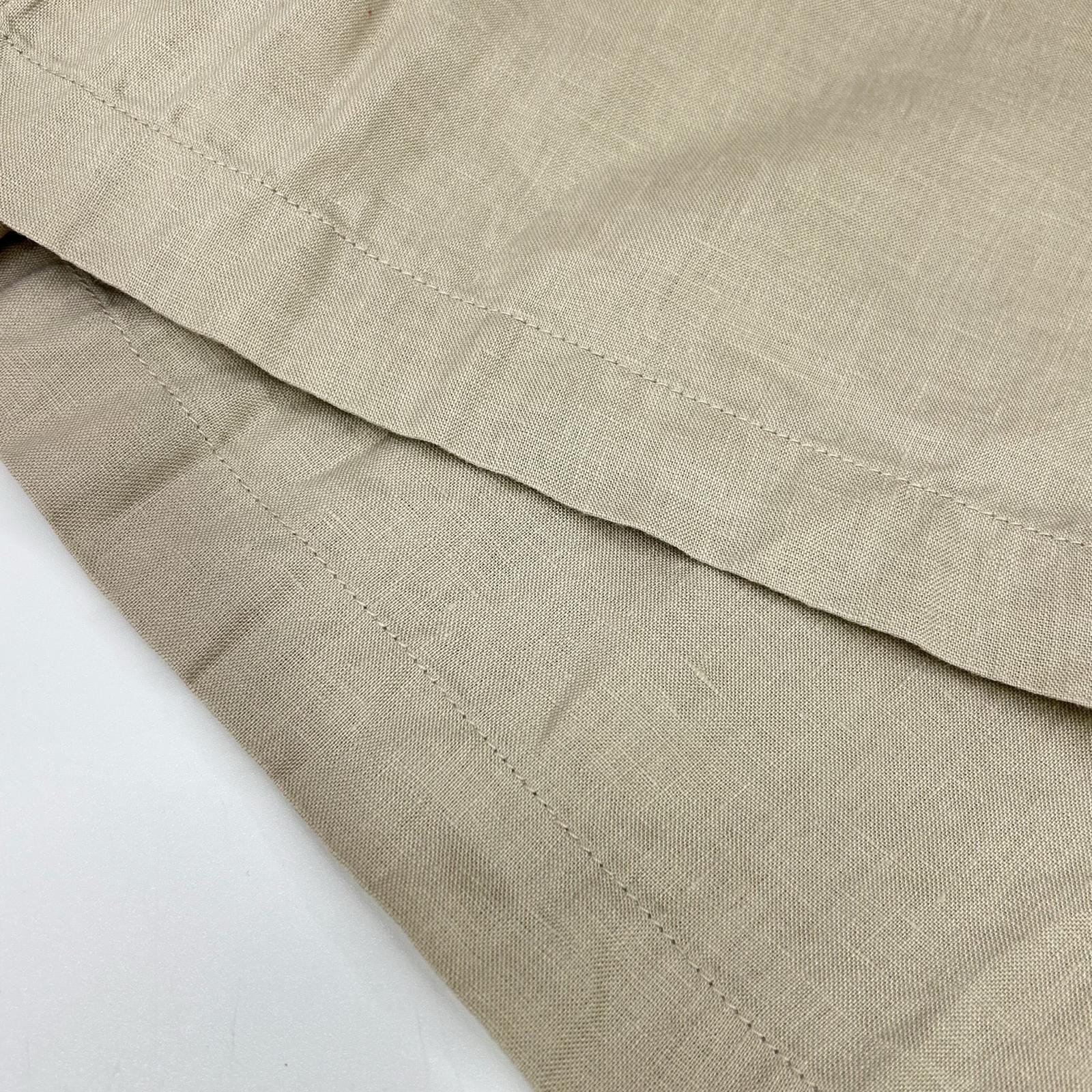 JOURNALSTANDARD ジャーナルスタンダード 26年 ブラウン リネン100 タックキュロット パンツ ボトムス