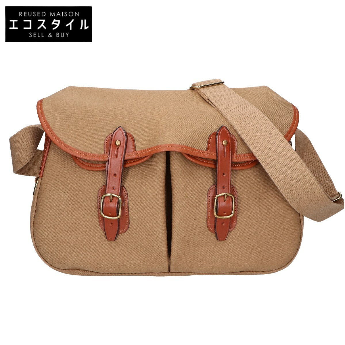 BRADLEY ブレディ 【美品】BRADY32-BBL-01 ARIEL TROUT キャンバス メッセンジャー ショルダーバッグ