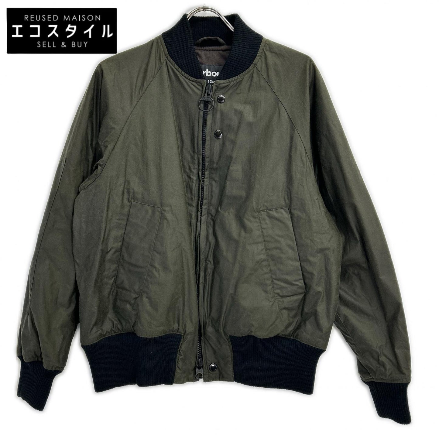 Barbour バブアー ×エンジニアドガーメンツ 1802216 カーキ オイルドボンバージャケット ジャケット