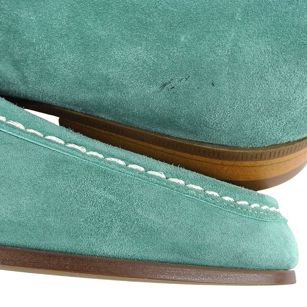 42ndROYALHIGHLAND 42ndロイヤルハイランド 美品 ソフトシューズ ホースビット ローファ シューズ メンズ グリーン 44 CS0018S シューズ
