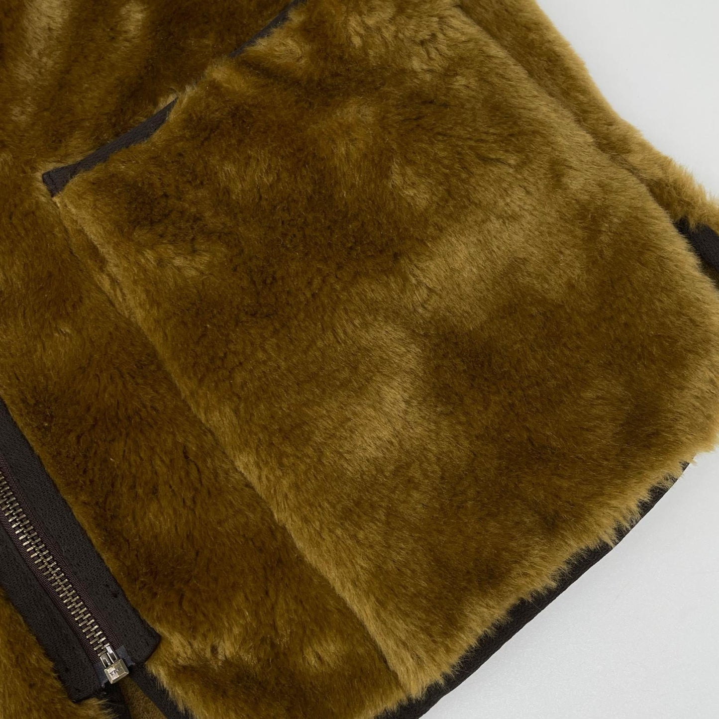 Barbour バブアー ブラウン ウォームパイル ウェストコート ジップイン ライナー ベスト