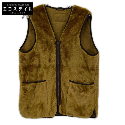 Barbour バブアー ブラウン ウォームパイル ウェストコート ジップイン ライナー ベスト