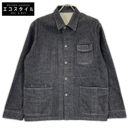 Jimba's ジンバズ ブラック denim 13oz safari work jackt ジャケット