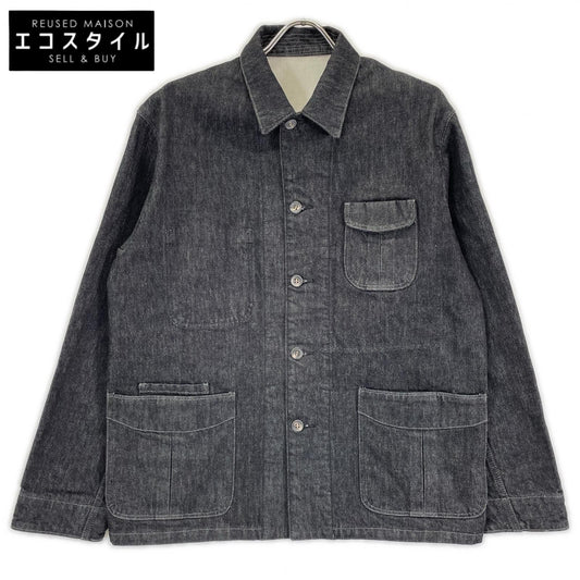 Jimba's ジンバズ ブラック denim 13oz safari work jackt ジャケット