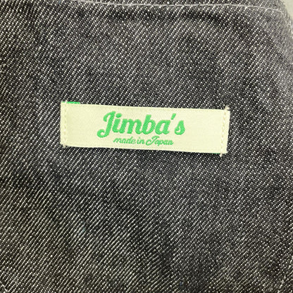 Jimba's ジンバズ ブラック denim 13oz safari work jackt ジャケット