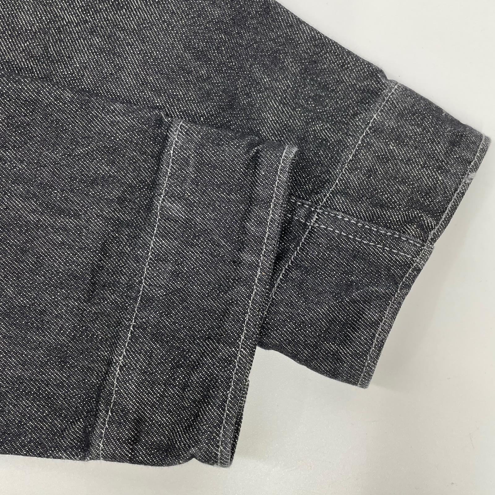 Jimba's ジンバズ ブラック denim 13oz safari work jackt ジャケット