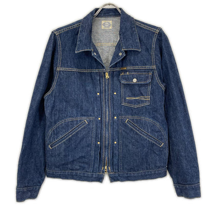 EL CANEK エルカネック ブルー Selvage Denim Zip Jacket ジャケット