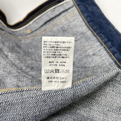 EL CANEK エルカネック ブルー Selvage Denim Zip Jacket ジャケット