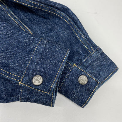 EL CANEK エルカネック ブルー Selvage Denim Zip Jacket ジャケット