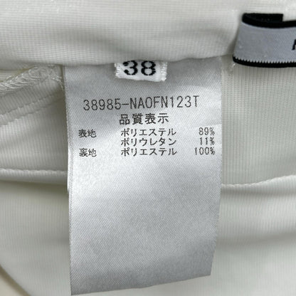FOXEY NEW YORK フォクシーニューヨーク 38985-NAOFN123T ホワイト ポリエステル ノースリーブ ワンピース ワンピース