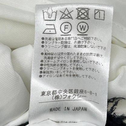 FOXEY NEW YORK フォクシーニューヨーク 38985-NAOFN123T ホワイト ポリエステル ノースリーブ ワンピース ワンピース
