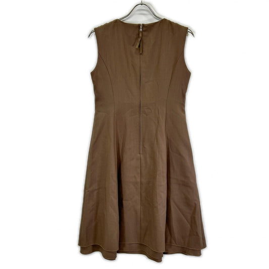 FOXEY NEW YORK フォクシーニューヨーク 36296-AOFZ17K ベージュ ノースリーブワンピース ワンピース