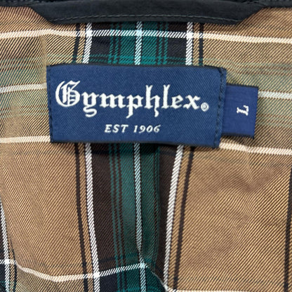 Gymphlex ジムフレックス GY-A0684 ブラック コットンポリエステル ジップジャケット ジャケット