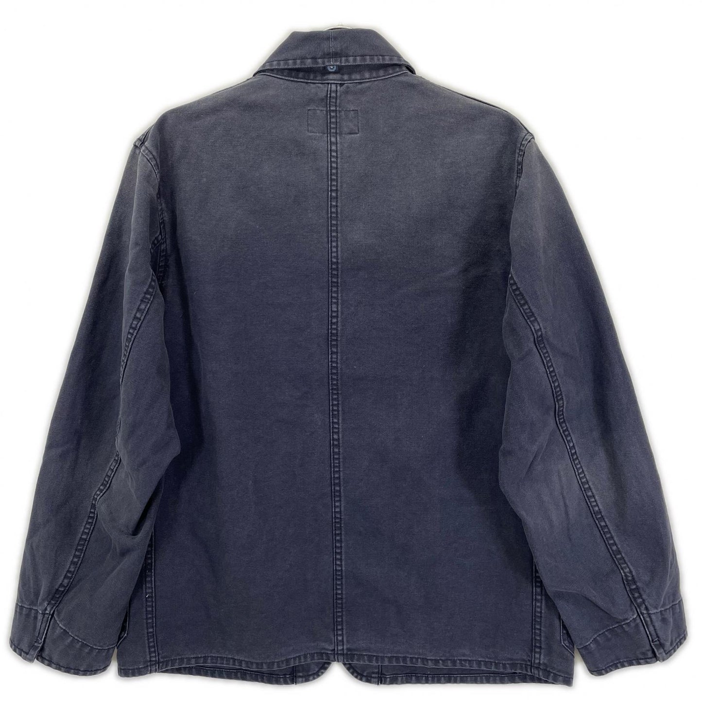 NIGEL CABOURN ナイジェルケーボン 【LYBRO】ネイビー キャンバスカバーオール ブレザー ジャケット ジャケット