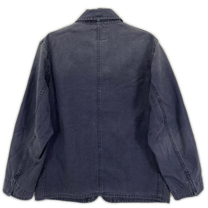 NIGEL CABOURN ナイジェルケーボン 【LYBRO】ネイビー キャンバスカバーオール ブレザー ジャケット ジャケット