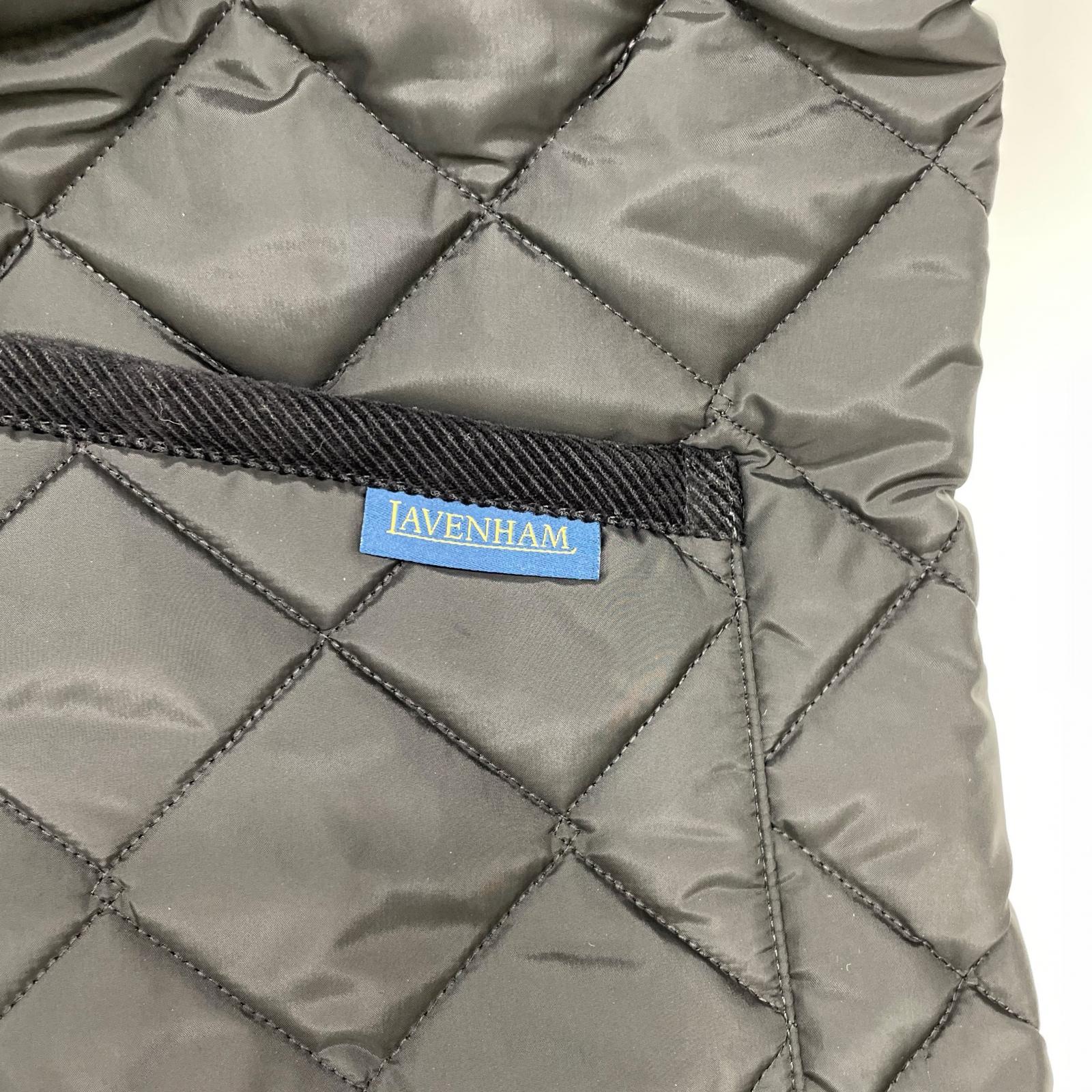 LAVENHAM ラベンハム SLJ2039 ブラック ソーンハム キルティング ベスト ベスト