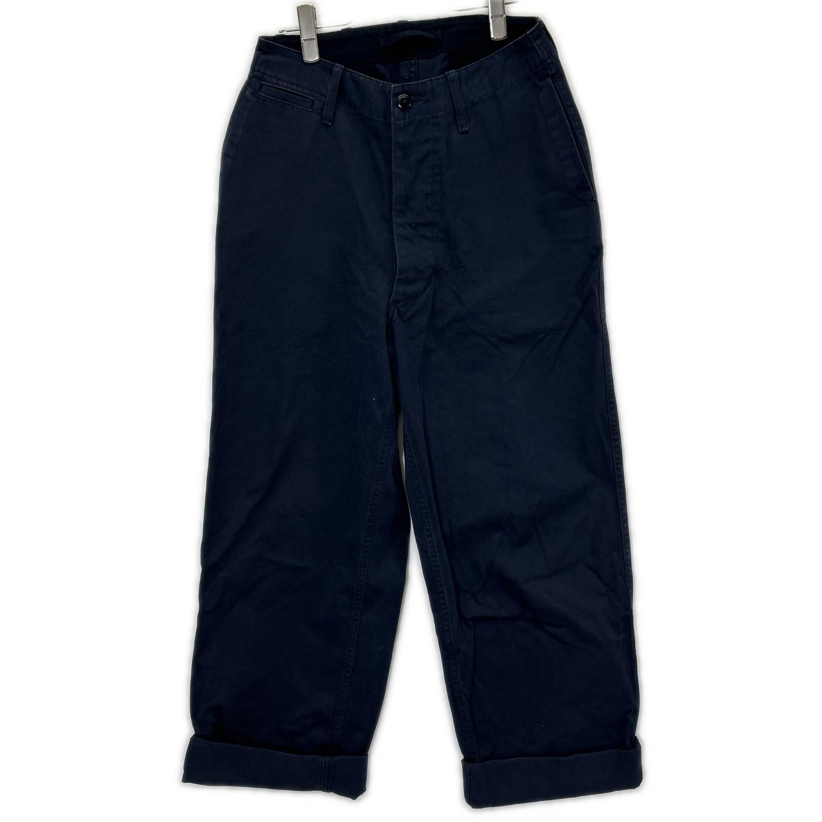 NIGEL CABOURN ナイジェルケーボン 8044-00-50020 ネイビー ベーシック チノパンツ ボトムス